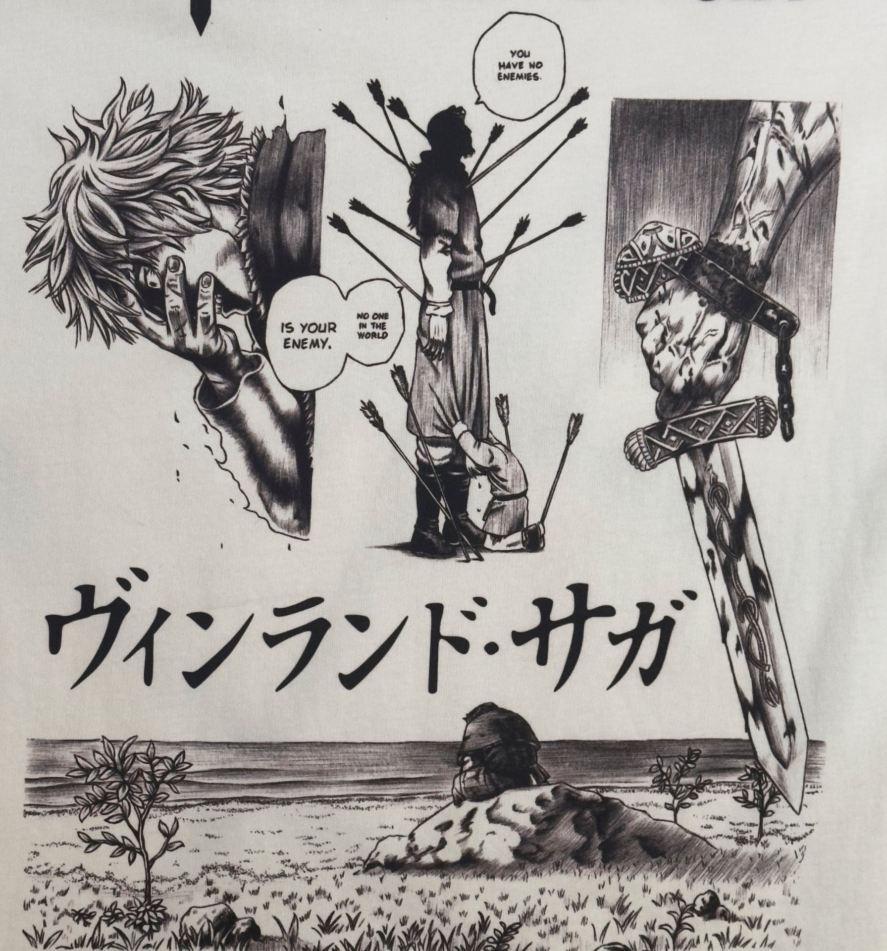 Vinland-HAND DRAWN Tee-IYAMIUIO