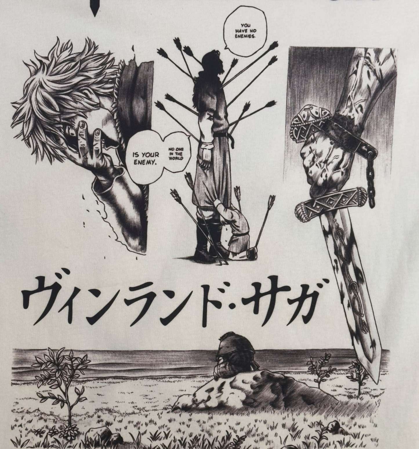 Vinland-HAND DRAWN Tee-IYAMIUIO