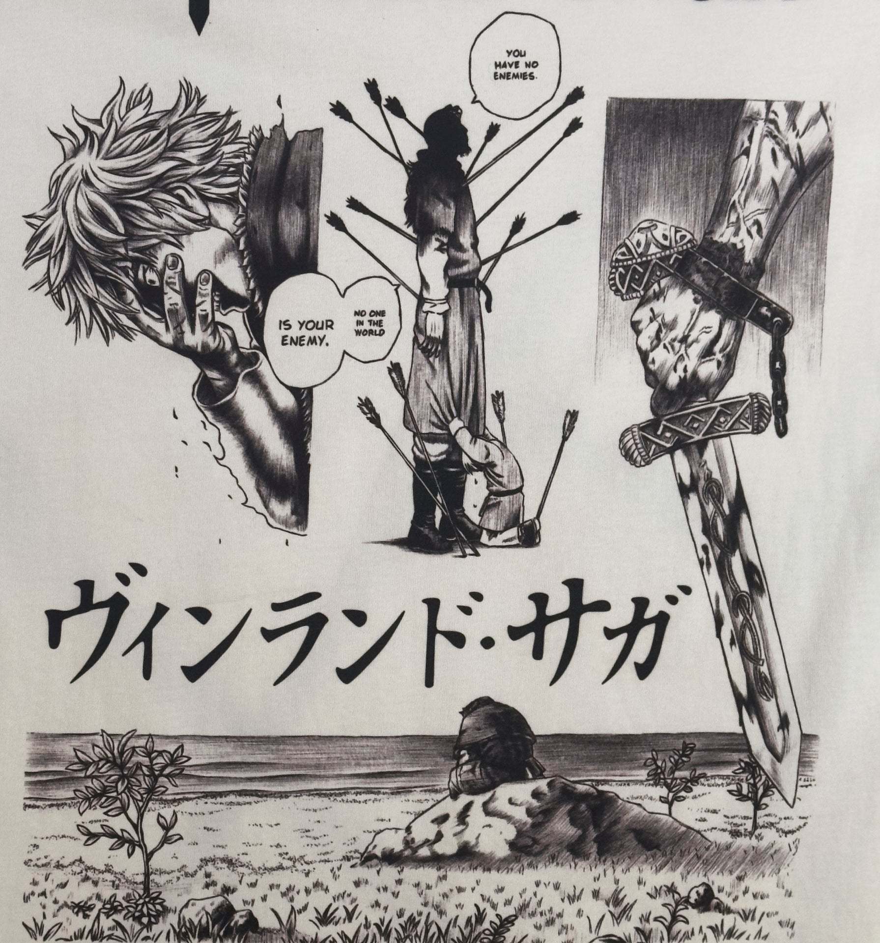 Vinland-HAND DRAWN Tee-IYAMIUIO