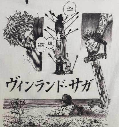Vinland-HAND DRAWN Tee-IYAMIUIO