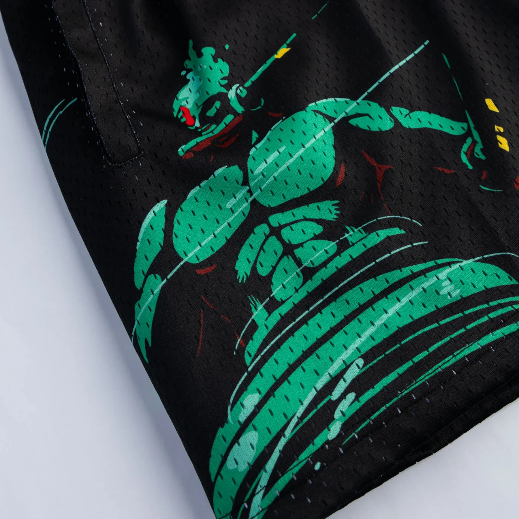 King of Hell Mesh Shorts-One.P-IYAMIUIO