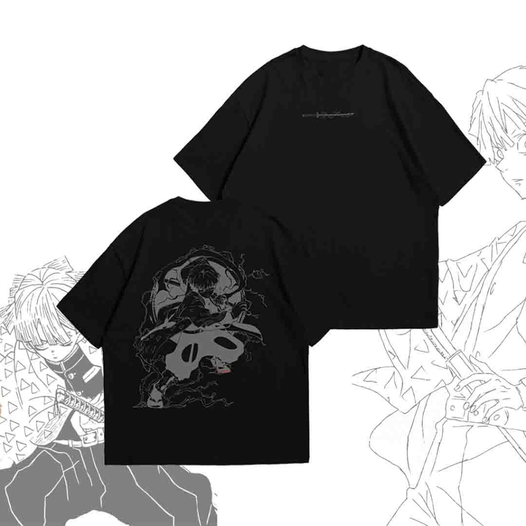 ZENITSU Tee-Demon Slayer-Shadeston