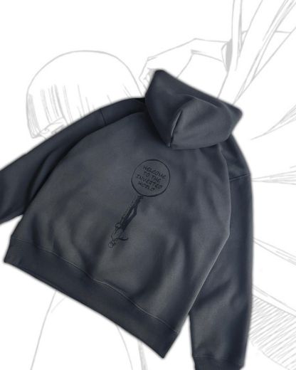 SHINJI MASK Embroidery Hoodie-Bleac.h-IYAMIUIO