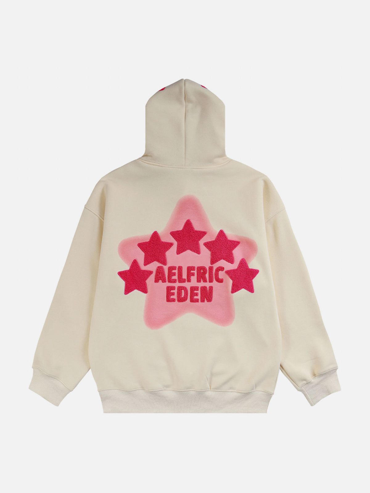 Aelfric Eden Vintage Embroidery Star Hoodie-IYAMIUIO