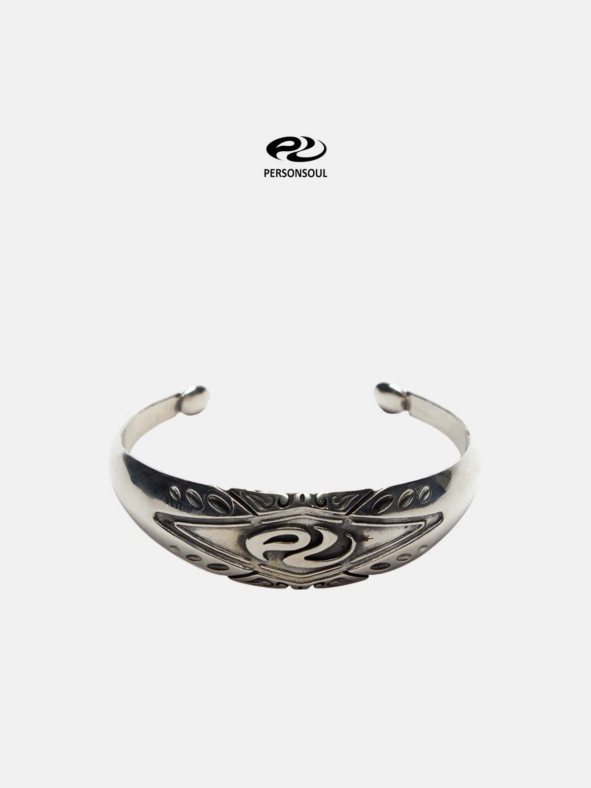 Personsoul Yuan Symbol Silver Bracelet-IYAMIUIO
