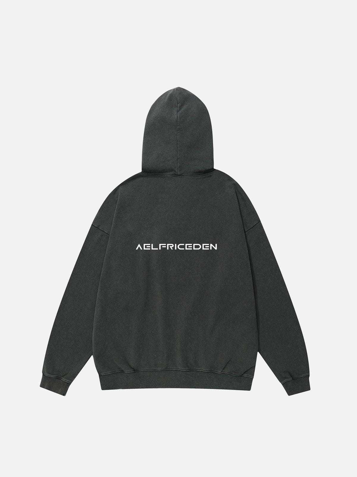 Aelfric Eden Blurring Star Washed Hoodie-IYAMIUIO