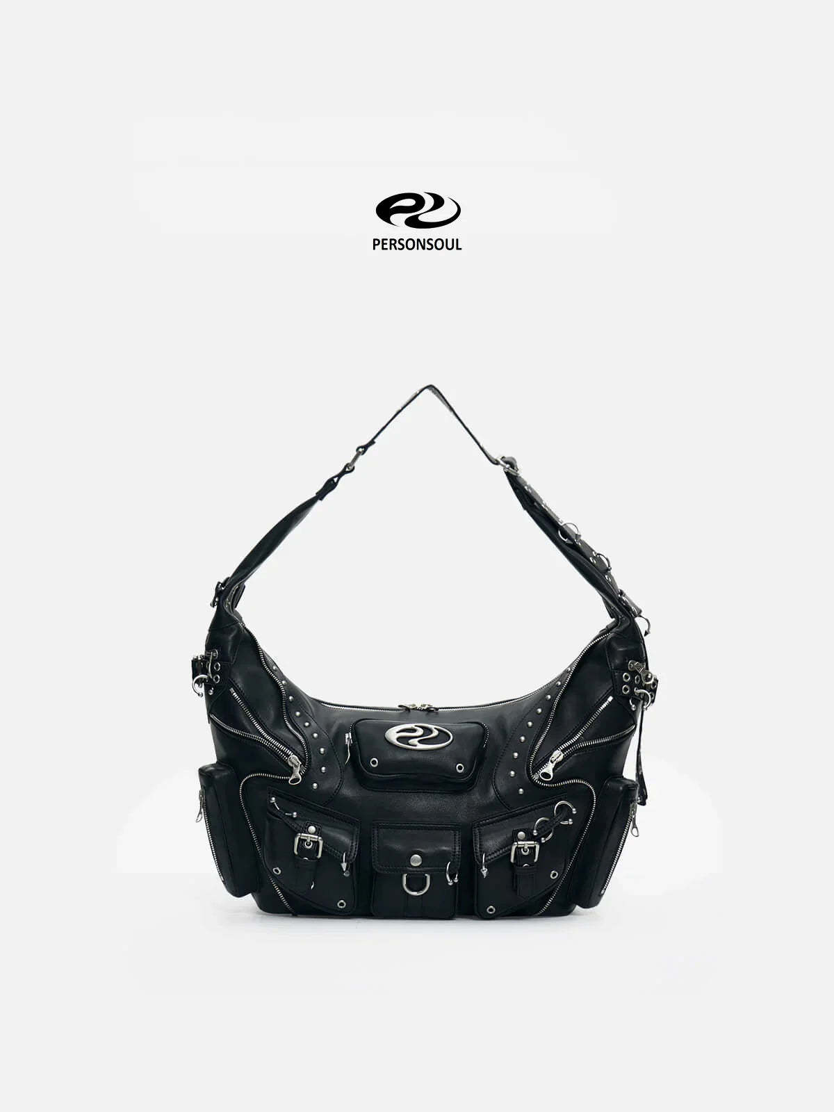 Personsoul Sheepskin Shoulder Bag Small-IYAMIUIO