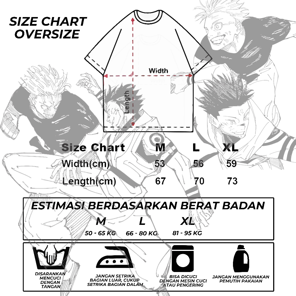 GOJO SATORU JJK VERSION TEE-IYAMIUIO