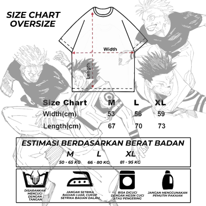 GOJO SATORU JJK VERSION TEE-IYAMIUIO