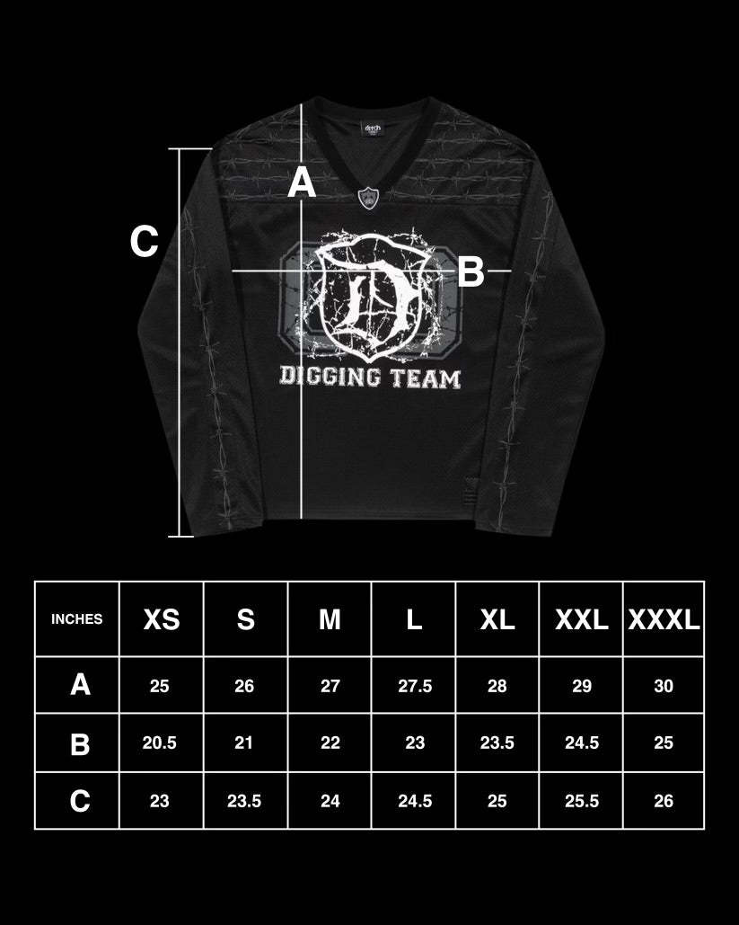 DIGGING TEAM JERSEY (NOIR)-IYAMIUIO