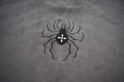 Lowkey Chrollo Embroidered Crew - HXH-IYAMIUIO