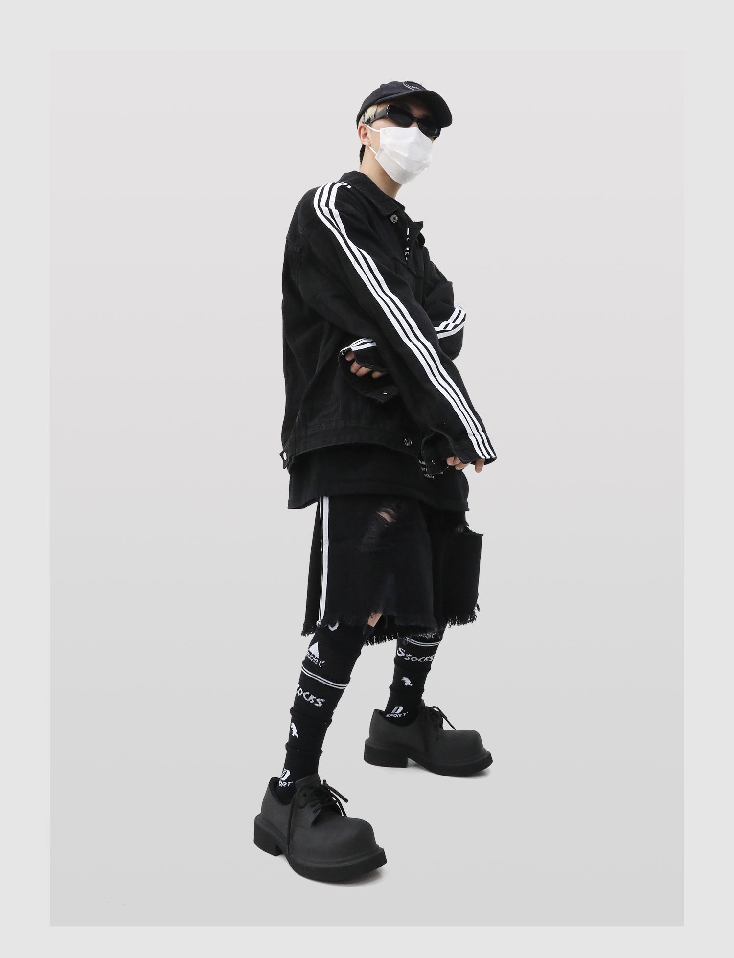 【New】Big Toe Platform Leather Shoes-IYAMIUIO