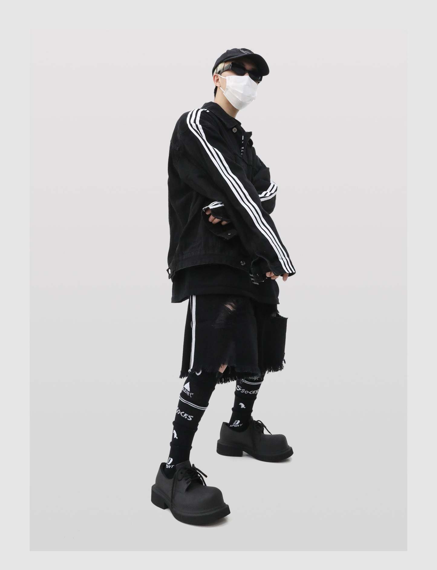 【New】Big Toe Platform Leather Shoes-IYAMIUIO