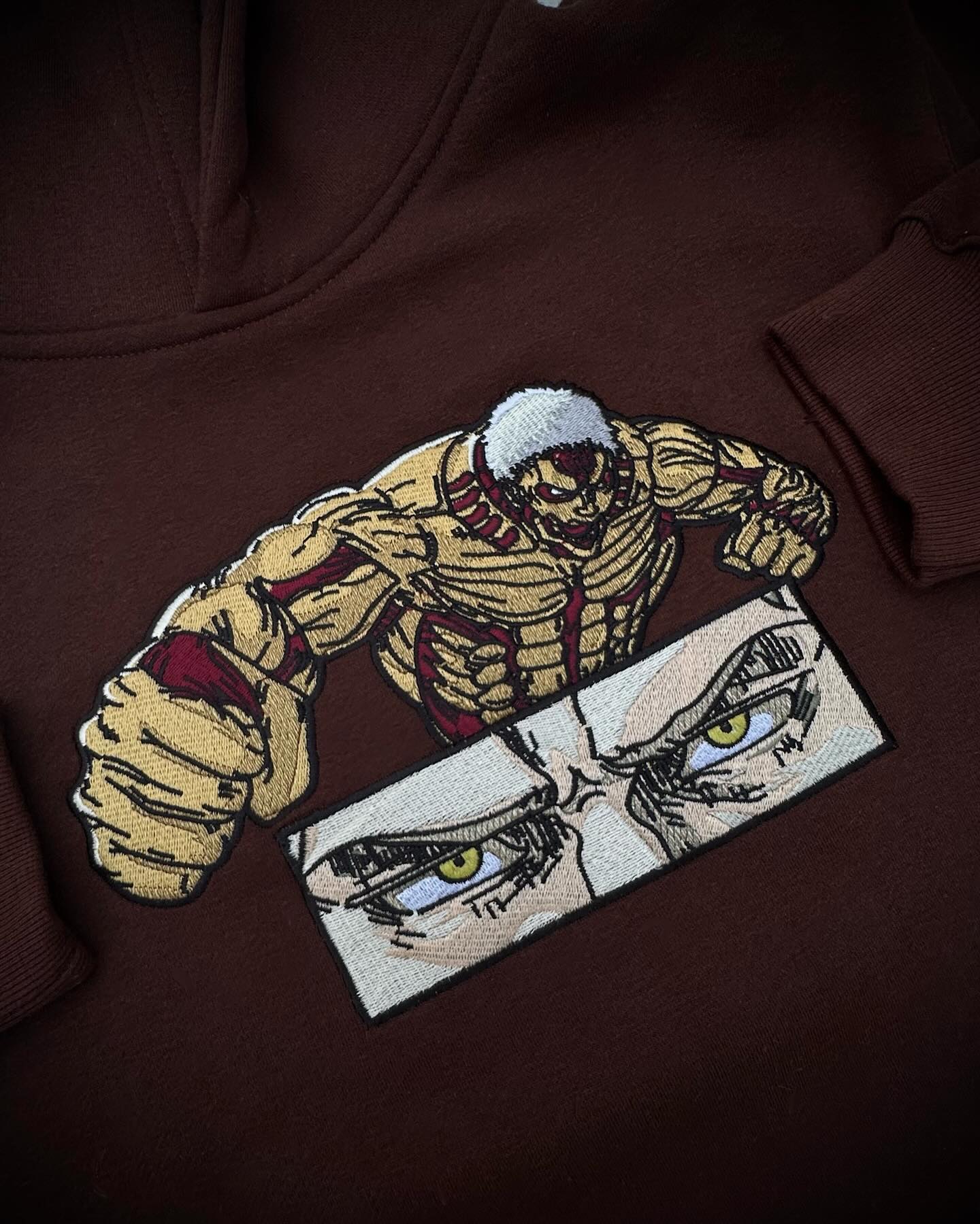 AOT-Embroidered Hoodie-IYAMIUIO