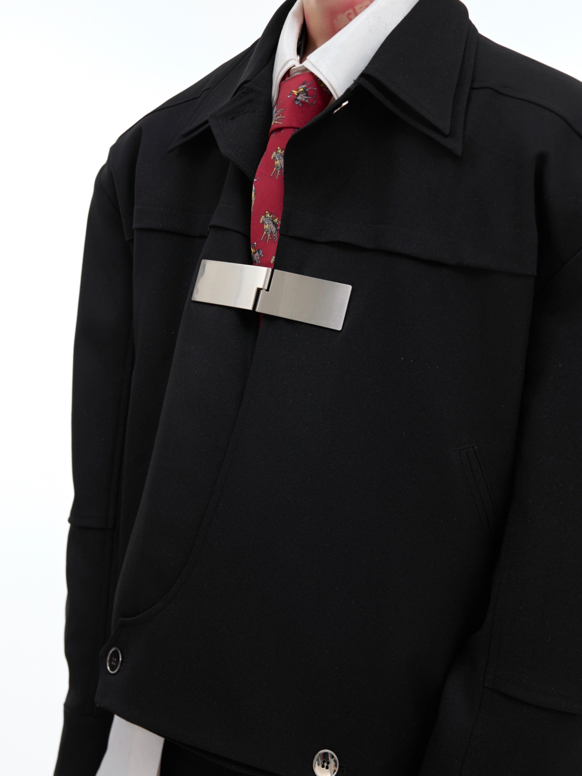 【24s Oct.】Double-Layer Collar Jacket-IYAMIUIO