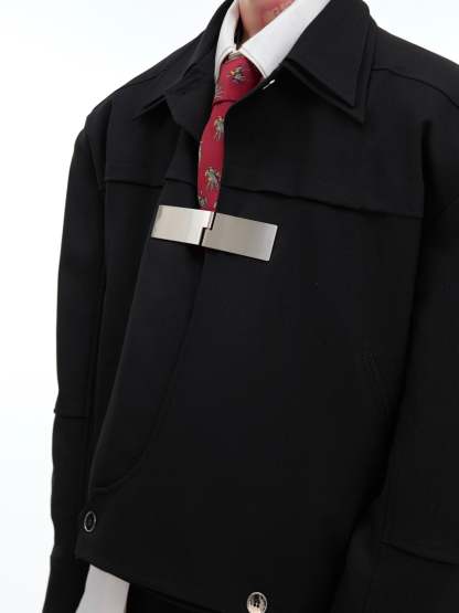 【24s Oct.】Double-Layer Collar Jacket-IYAMIUIO