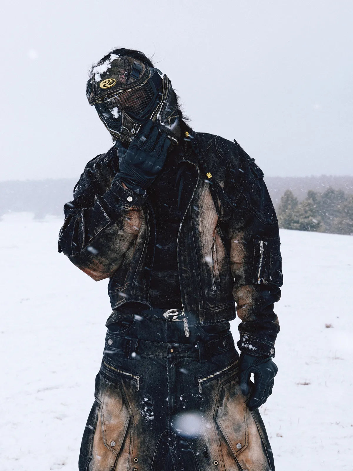 Dirty Wash Denim Jacket (only 60 pieces)-IYAMIUIO