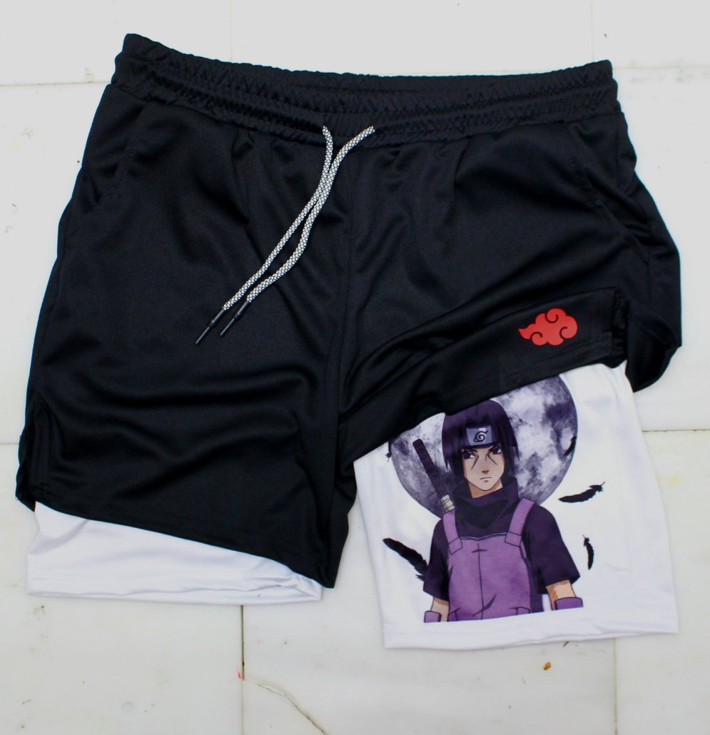 Anbu Itachi Gym Shorts-IYAMIUIO