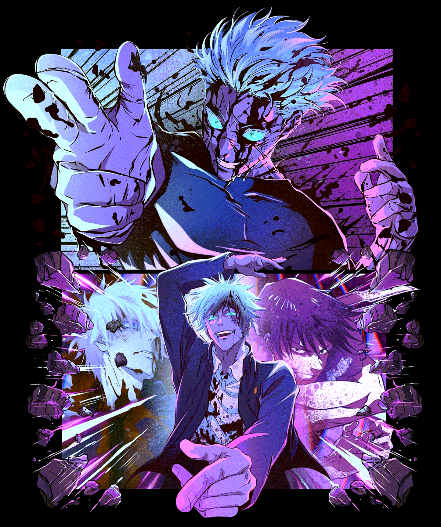 STRONGEST JJK HOODIES-IYAMIUIO