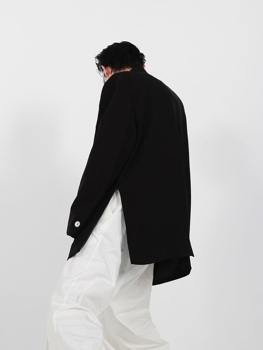 Irregular Slit Design Jacket-IYAMIUIO