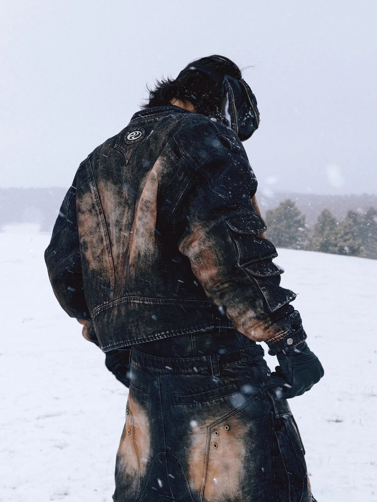 Dirty Wash Denim Jacket (only 60 pieces)-IYAMIUIO