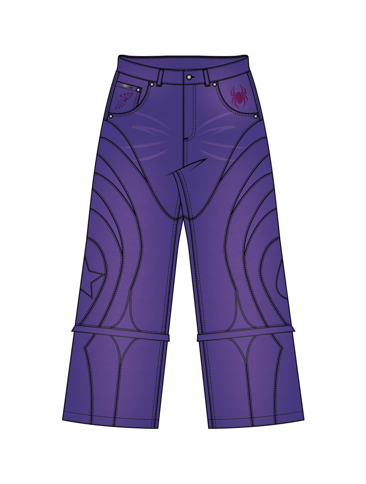 "SPIDER" Jeans-HxH