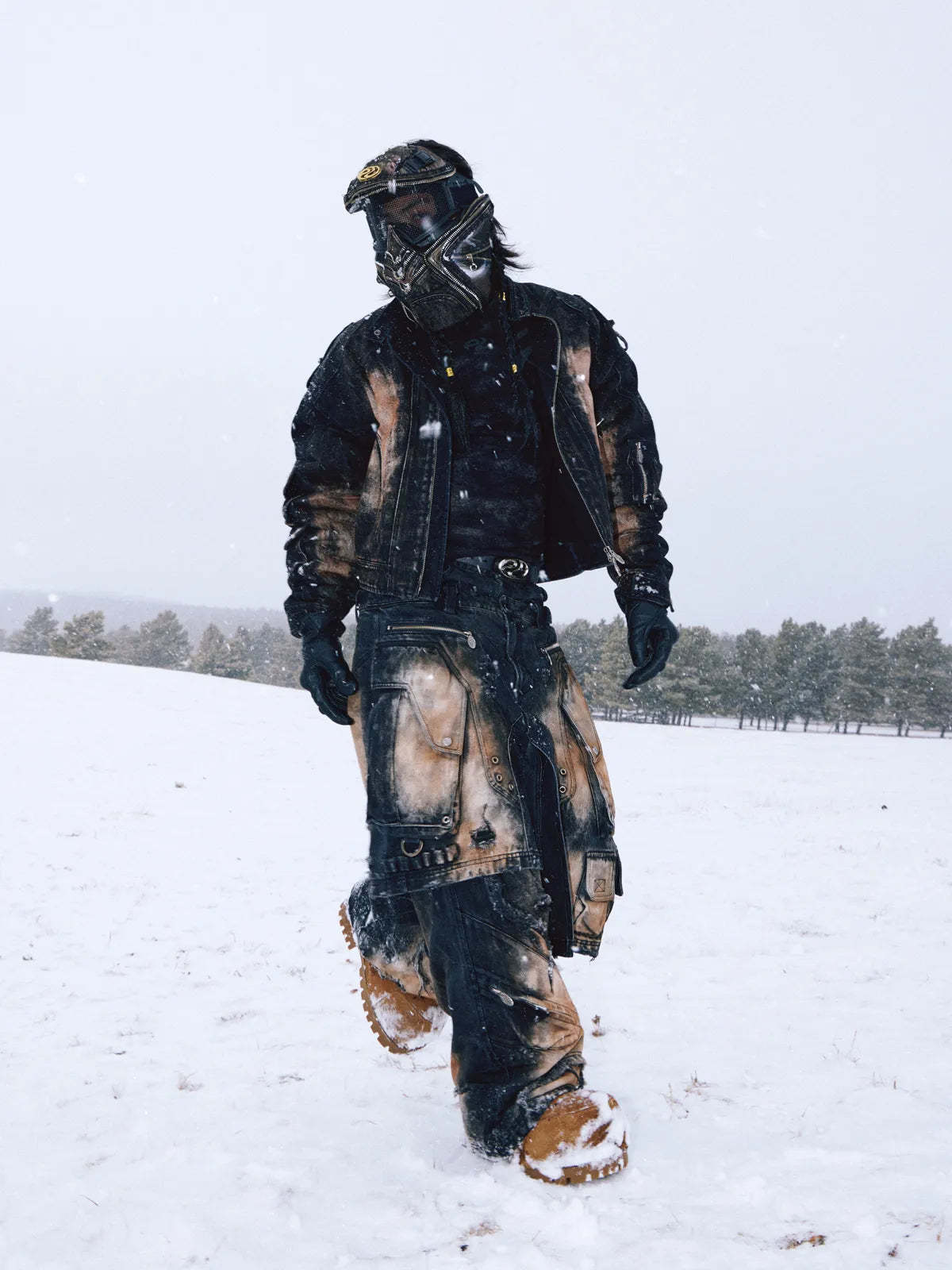 Dirty Wash Denim Jacket (only 60 pieces)-IYAMIUIO