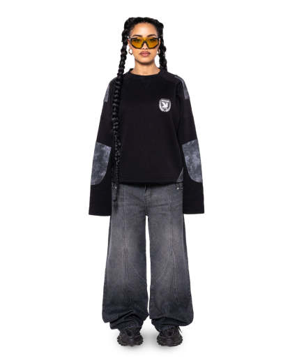 Camou Longsleeve Alpha Black-IYAMIUIO