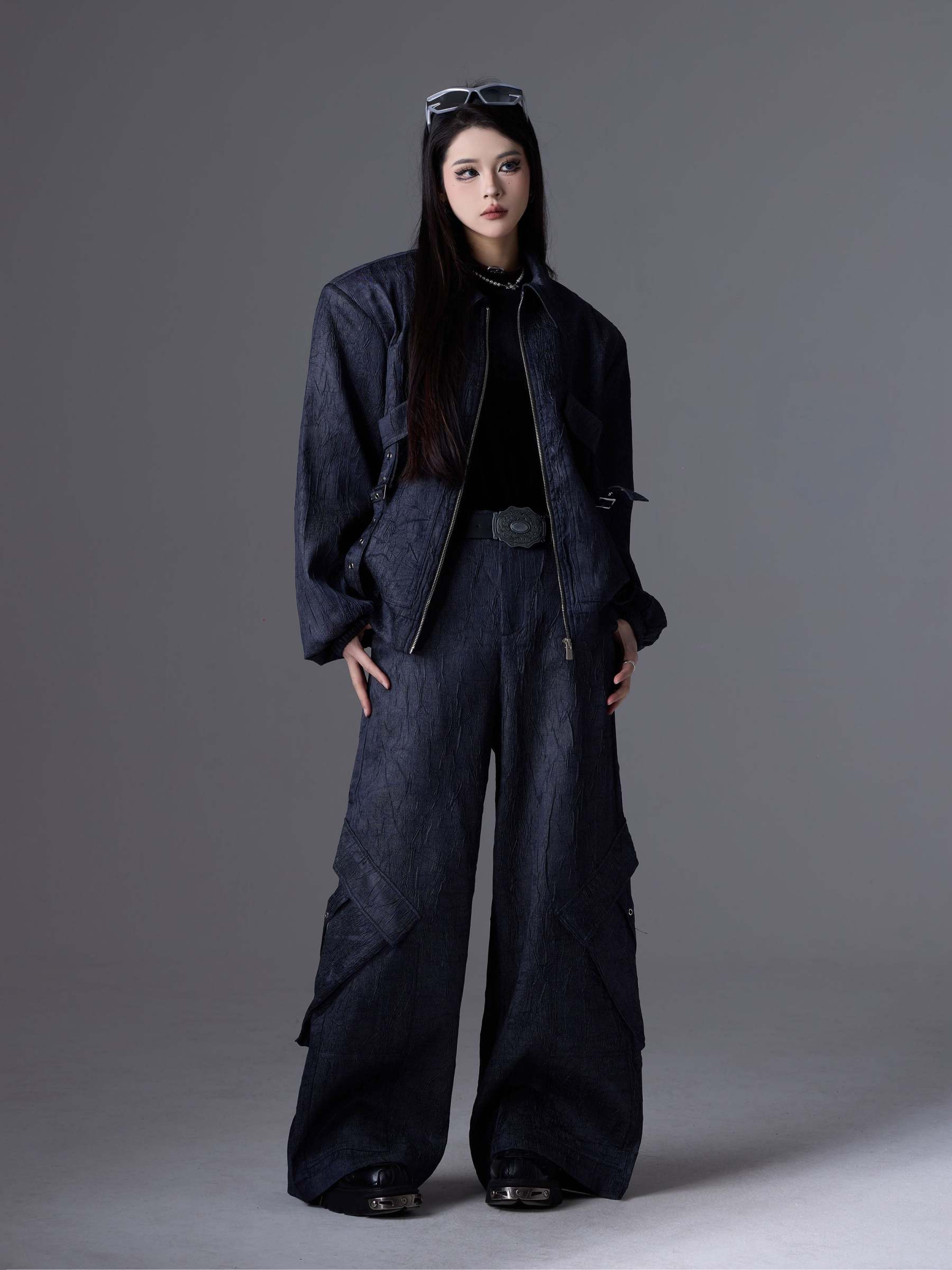 【24s April.】3D Textured Ribbon Jacket-IYAMIUIO