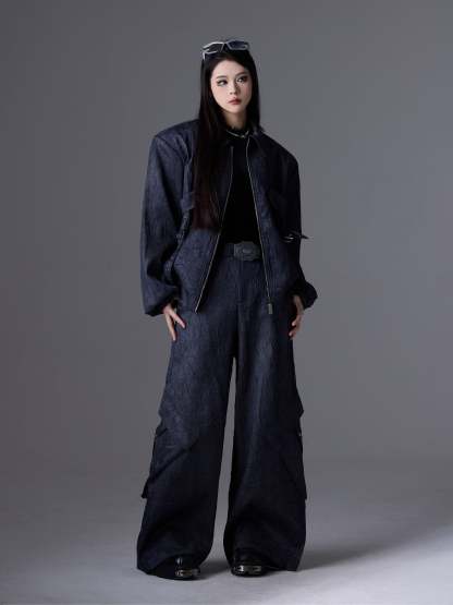 【24s April.】3D Textured Ribbon Jacket-IYAMIUIO