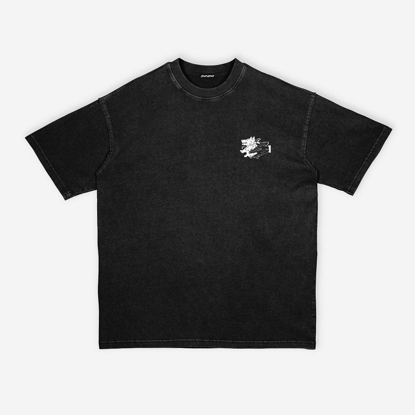 DOGS EMBROIDERY T-SHIRT-IYAMIUIO