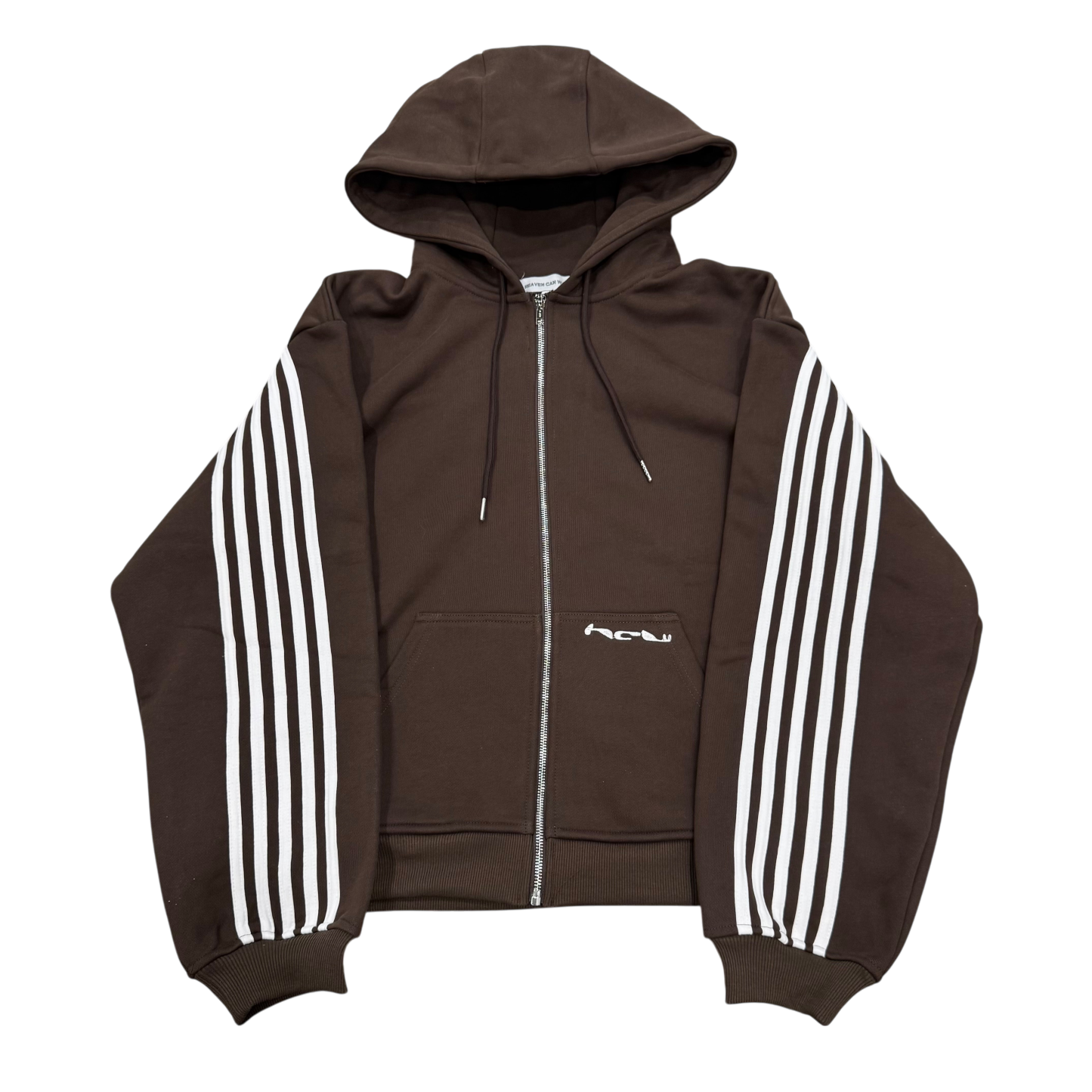 SPIKE HOODIE (BROWN)-IYAMIUIO