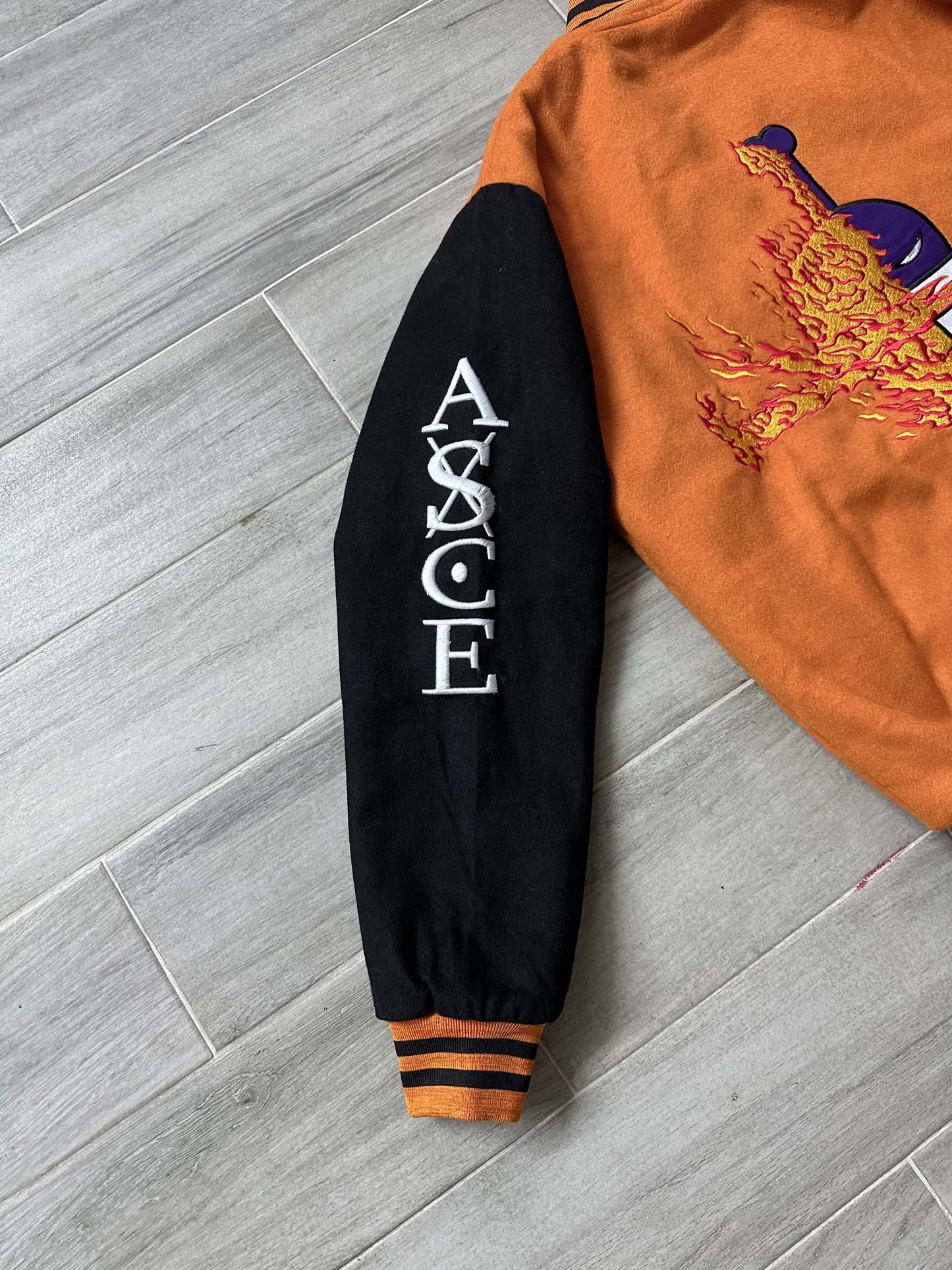 FIREFIST ACE VARSITY JACKET-IYAMIUIO