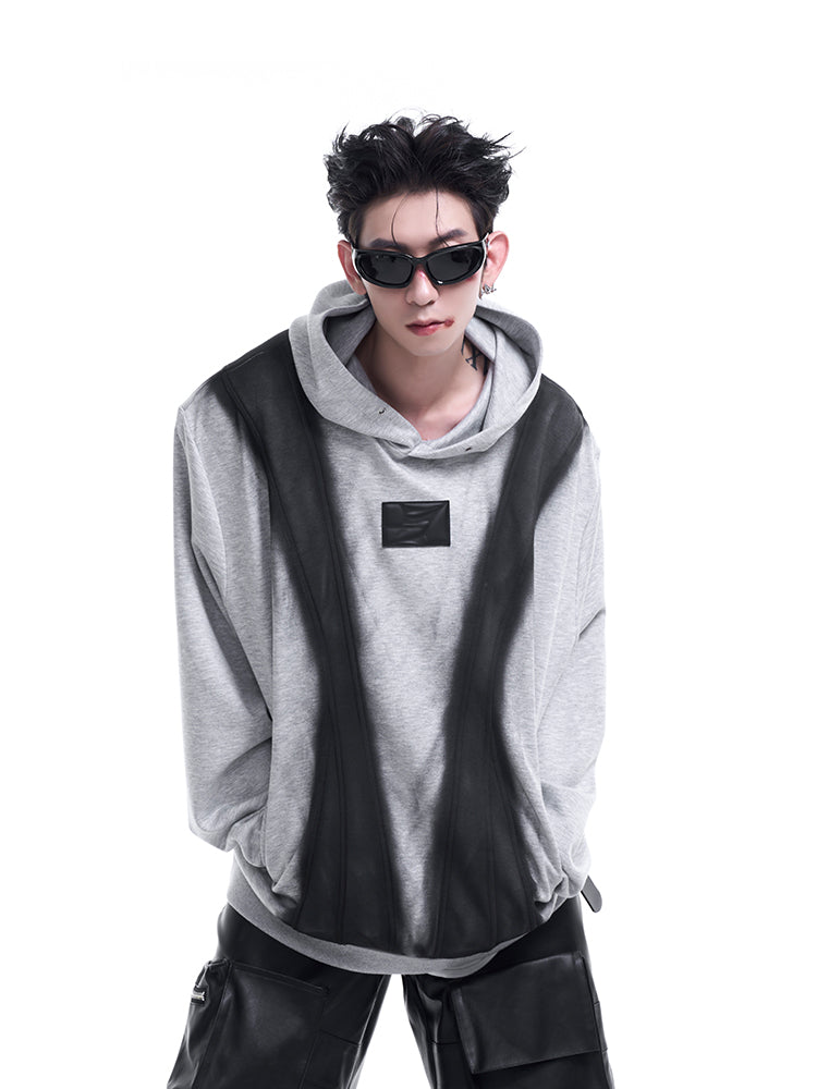 【24s Oct.】Heavy-Duty Black Hoodie Jacket-IYAMIUIO