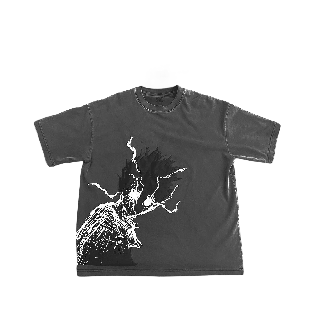 Mob Psycho Vintage Washed Tee-IYAMIUIO