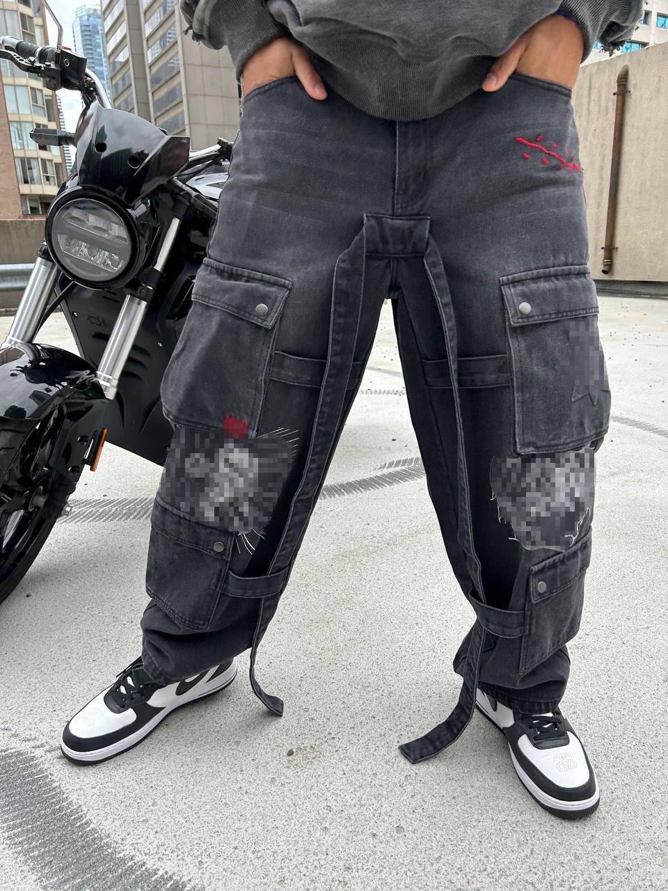 "Unstoppable" Cargo Pants-IYAMIUIO