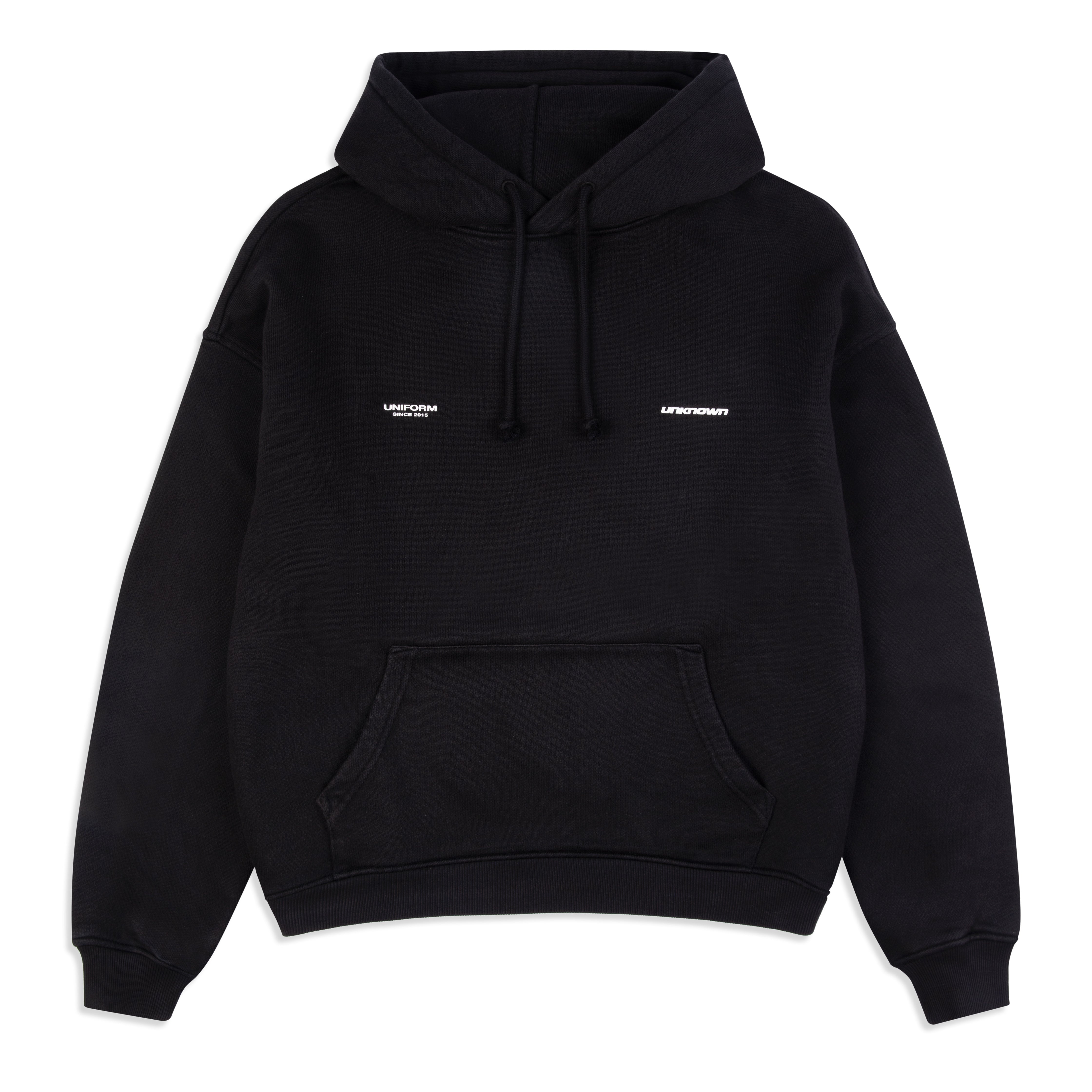 BLACK UNIFORM HOODIE-IYAMIUIO
