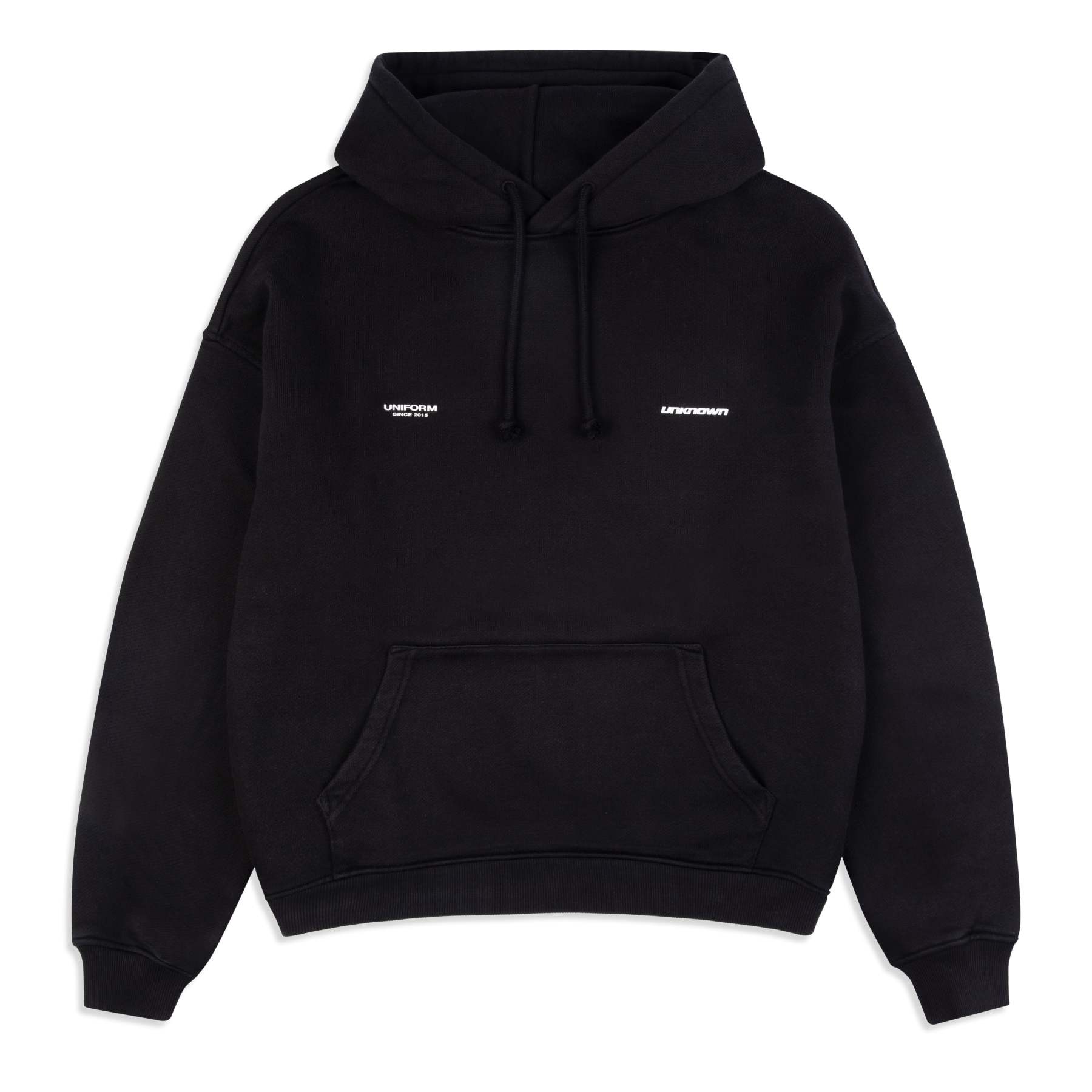 BLACK UNIFORM HOODIE-IYAMIUIO