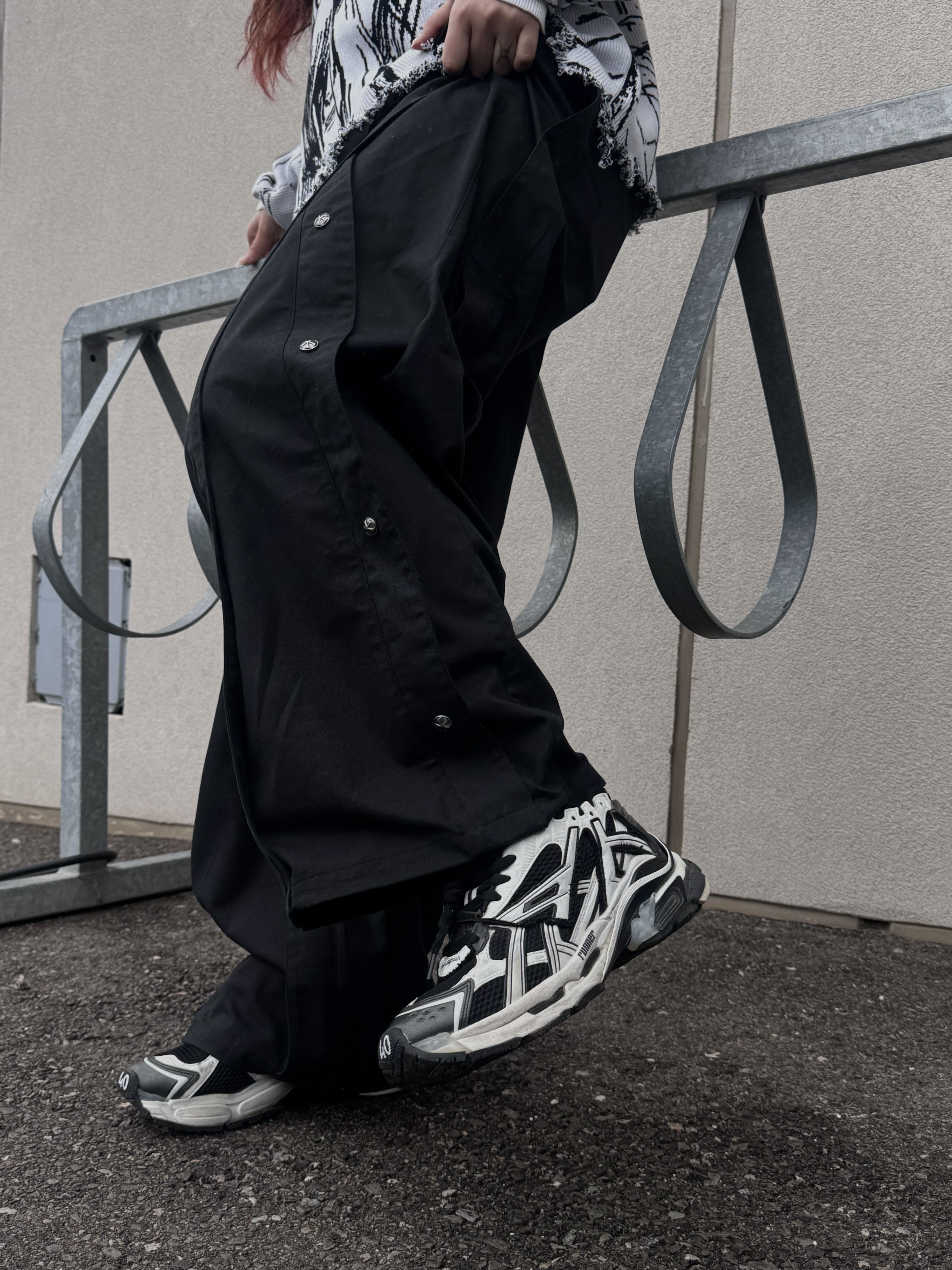 "REISHI" Wide Pants-IYAMIUIO