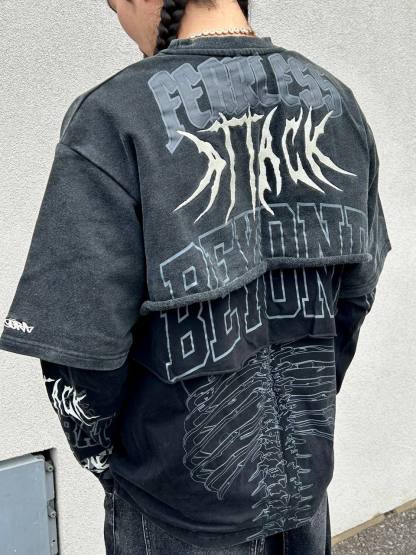 "Attack" Long-sleeve-IYAMIUIO