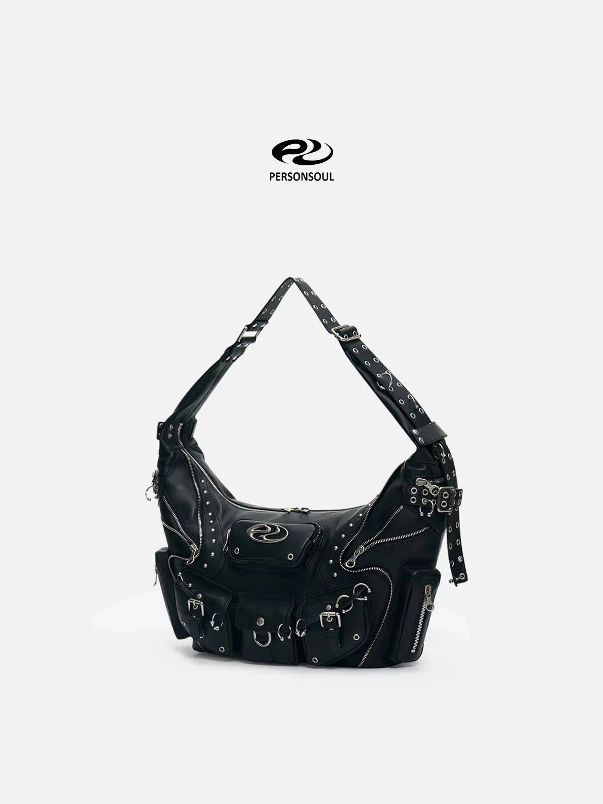 Personsoul Sheepskin Shoulder Bag Small-IYAMIUIO