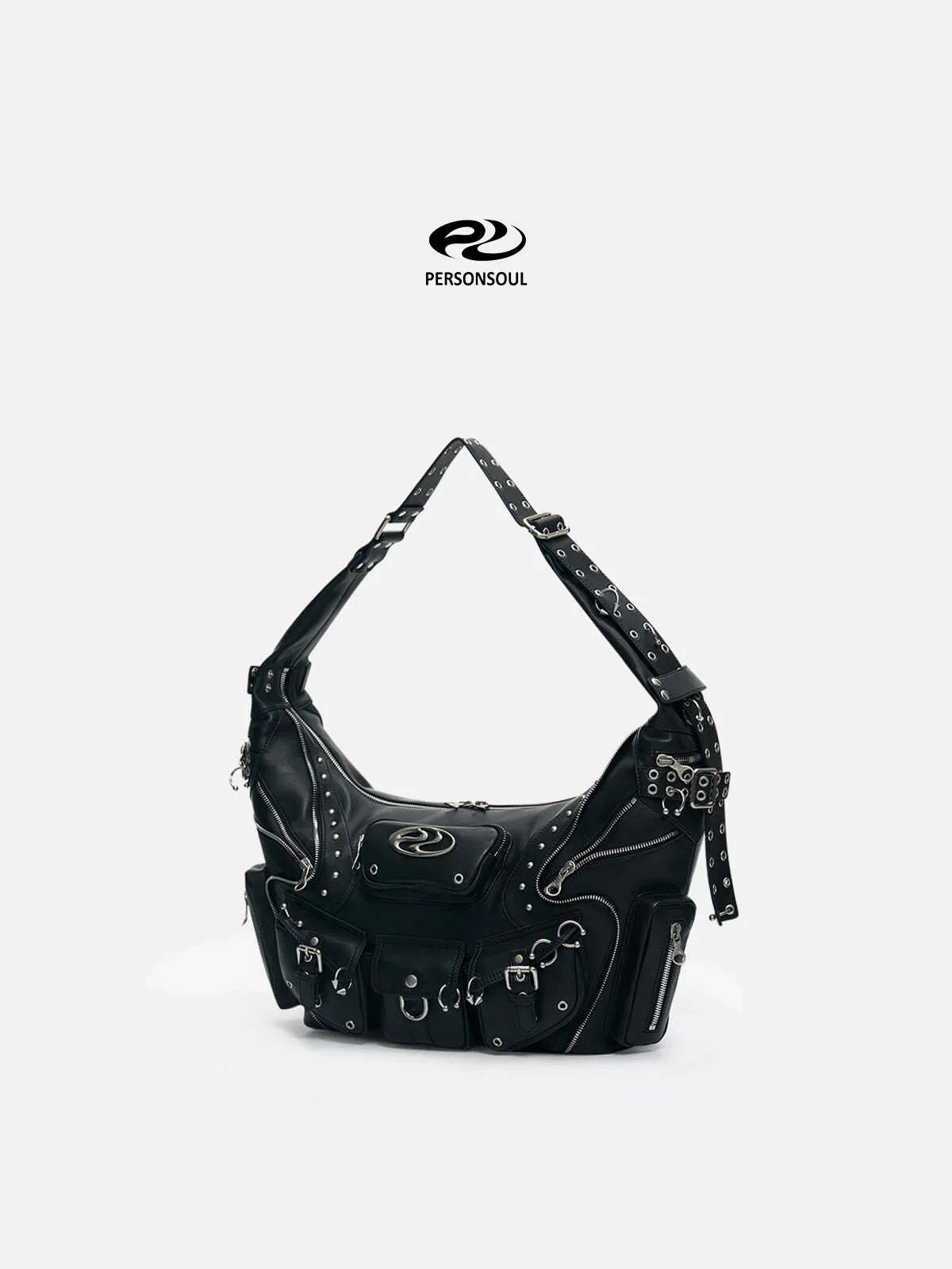 Personsoul Sheepskin Shoulder Bag Small-IYAMIUIO