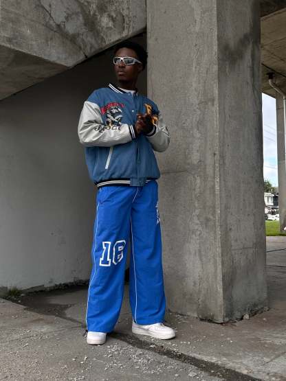 "Sensei" Parachute Pants-IYAMIUIO