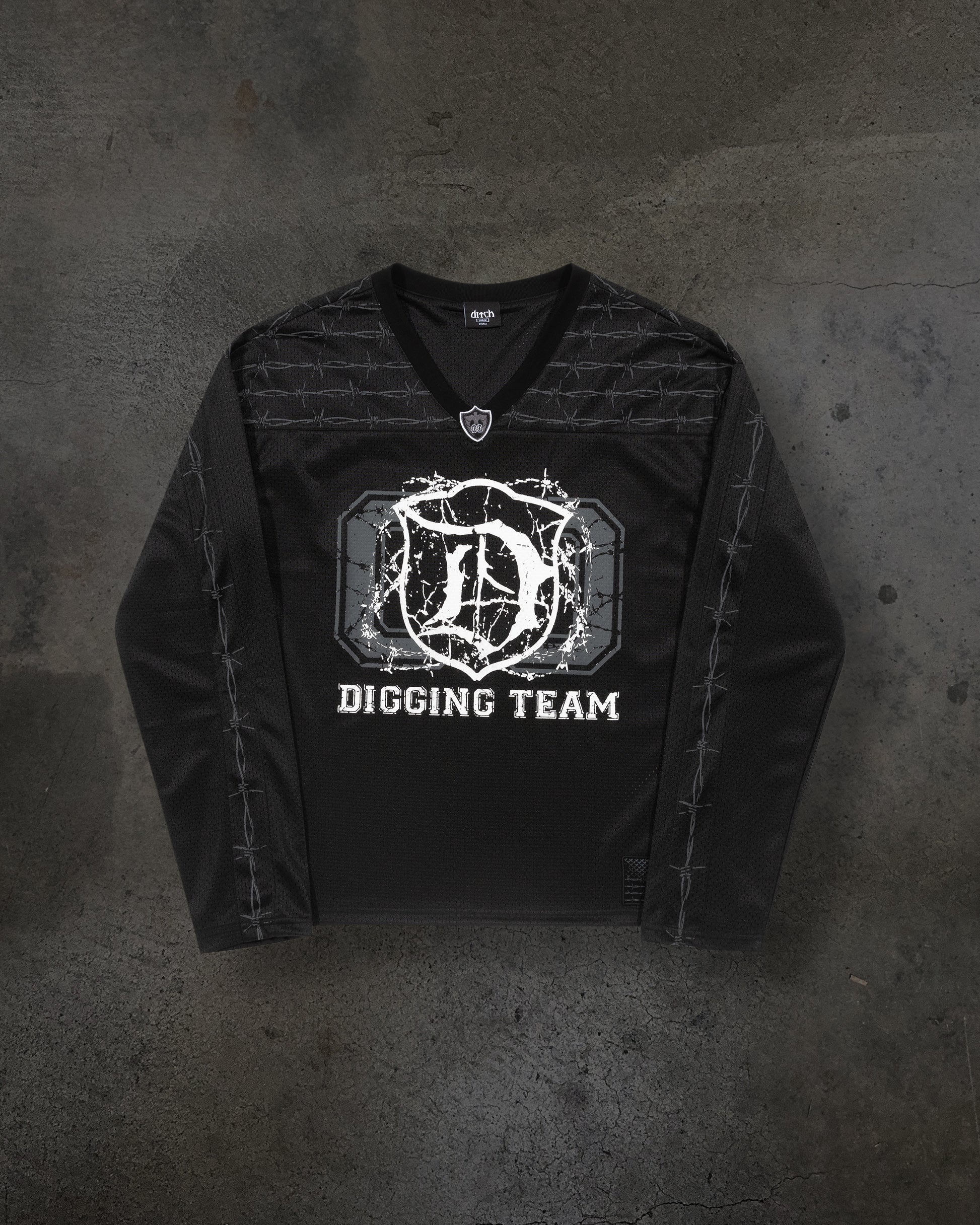 DIGGING TEAM JERSEY (NOIR)-IYAMIUIO