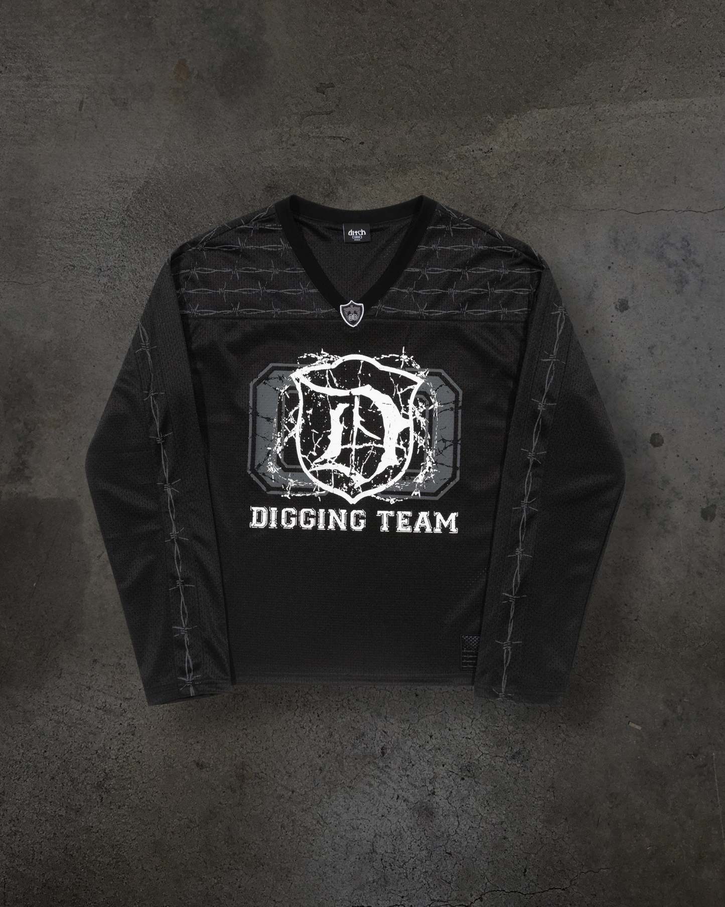 DIGGING TEAM JERSEY (NOIR)-IYAMIUIO