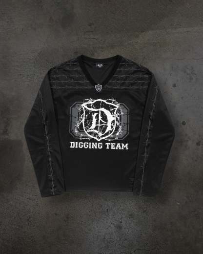 DIGGING TEAM JERSEY (NOIR)-IYAMIUIO