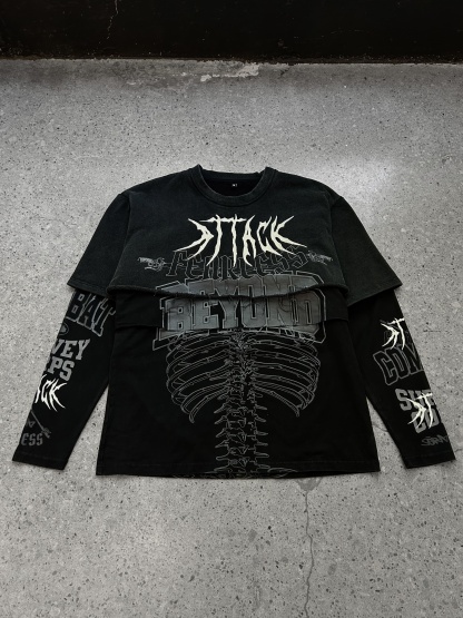 "Attack" Long-sleeve-IYAMIUIO