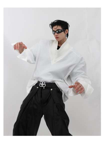 V-shaped Shirt-IYAMIUIO