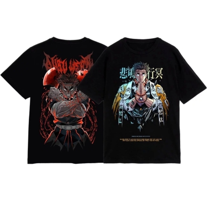 Himejima Gyomei Tee  - Demon Slayer-Shadeston