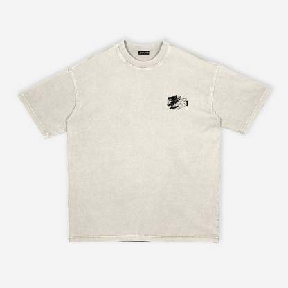 DOGS EMBROIDERY T-SHIRT-IYAMIUIO